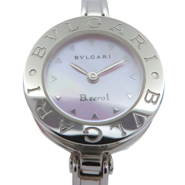 粉色母貝 錶盤 不鏽鋼 B.Zero1 腕錶【BVLGARI 寶格麗】 BZ22S