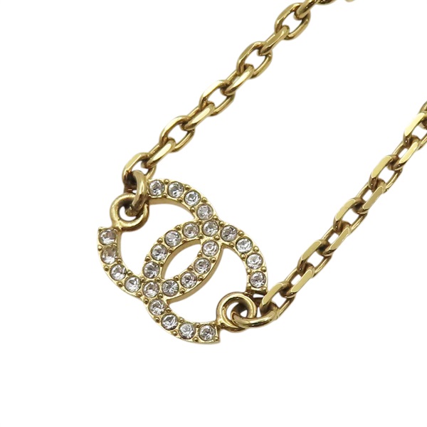 鍍金 Star crystal 項鍊【CHANEL 香奈兒】 ABC822