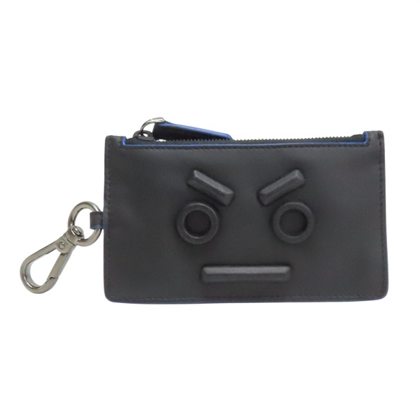 黑色 牛皮 Face No Words 卡夾 名片夾【FENDI 芬迪】 7AR534