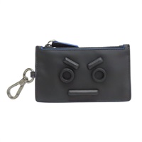 黑色 牛皮 Face No Words 卡夾 名片夾【FENDI 芬迪】 7AR534