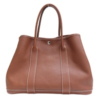 棕色 Negonda牛皮 GardenParty 36 手提包 口K刻【HERMES 愛馬仕】 H051568CK