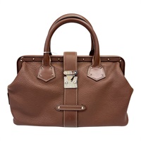 棕色 Suhali 山羊皮 L'Ingenieux PM 手提包【LOUIS VUITTON LV 路易威登】 M91809