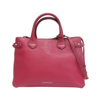 紅色 牛皮 Banner 兩用包【BURBERRY 巴寶莉】 3980795
