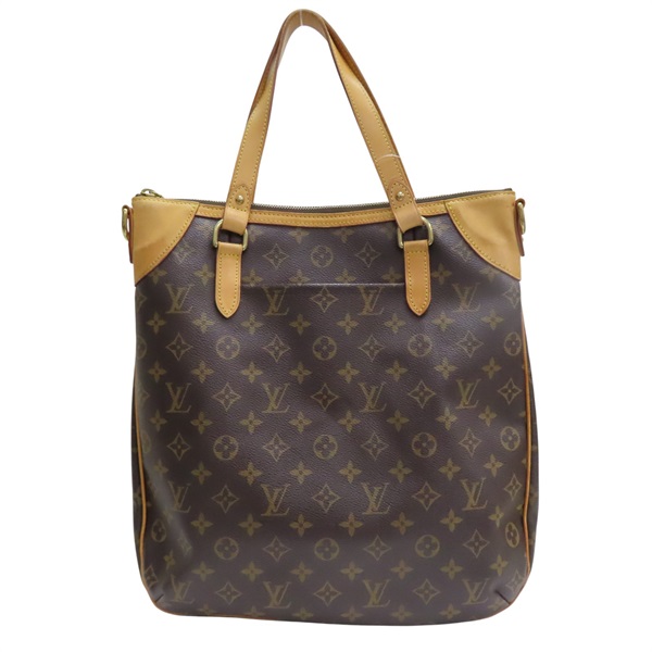棕色 原花 PVC塗層帆布 Odeon GM 肩背包 (缺背帶)【LOUIS VUITTON LV 路易威登】 M56388