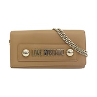 棕色皮革 Moschino Love Moschino 肩背包【MOSCHINO 莫斯奇諾】