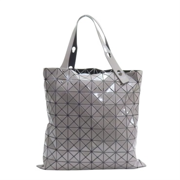 灰色 PVC Prism Metallic Tote 肩背包【BAO BAO ISSEY MIYAKE 三宅一生】 BB08-AG513