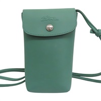 綠色 牛皮 Le Pliage Xtra Phone Case 肩背包【Longchamp 瓏驤】 34178987D90