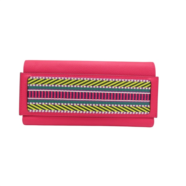 粉色 Epsom牛皮 Passant 子母長夾 C刻 銀扣【HERMES 愛馬仕】 H073585CA