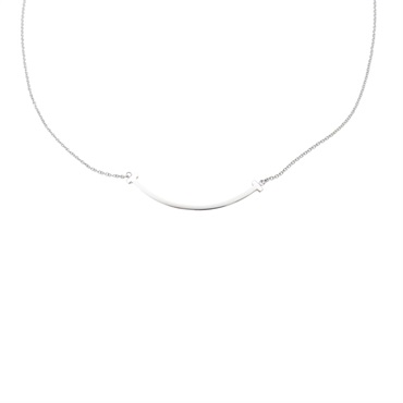 18K白金 T Smile 項鏈【Tiffany & Co 蒂芬妮】 60011677