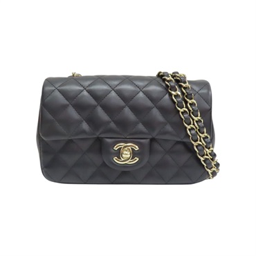 黑色 菱格紋 羊皮 COCO 20 鍊帶 肩背包 無卡【CHANEL 香奈兒】 A69900