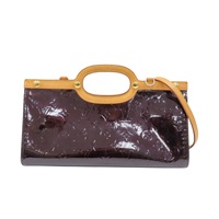 紫色 原花漆皮 Roxbury Drive 兩用包【LOUIS VUITTON LV 路易威登】 M91995