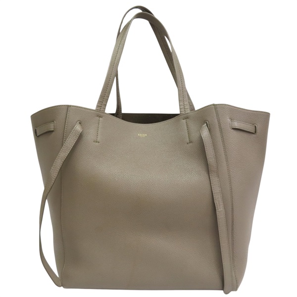 灰色 牛皮 Cabas Phantom 托特包【CELINE 賽琳】 189023TNI