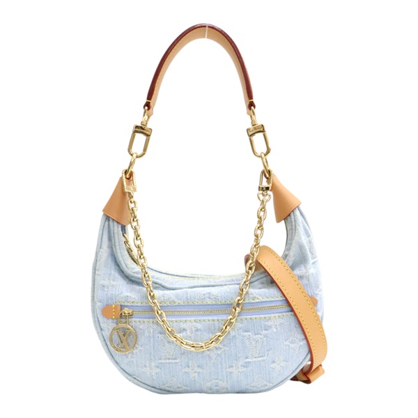 淺藍色 丹寧 Loop 流浪包 兩用包【LOUIS VUITTON LV 路易威登】 M24846