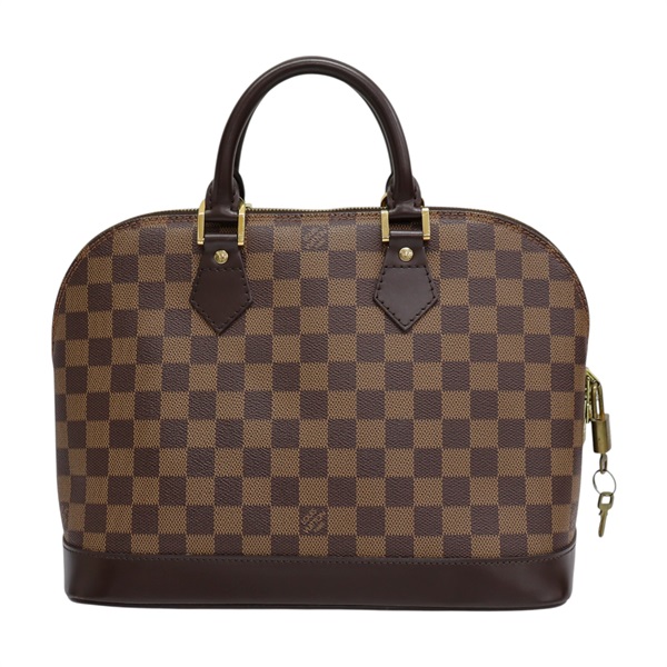 棕色 棋盤格 帆布 Alma PM 手提包 N53151【LOUIS VUITTON LV 路易威登】 N53151