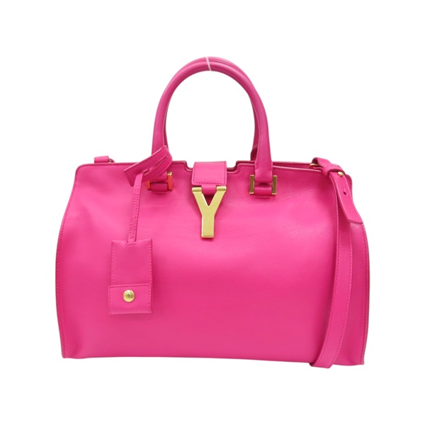 粉色 牛皮 Y Cabas 兩用包【SAINT LAURENT YSL 聖羅蘭 】 311210