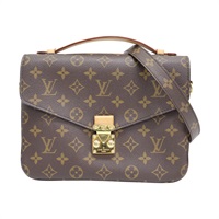 棕色 原花帆布 Metis MM 肩背包 M44875【LOUIS VUITTON LV 路易威登】 M44875