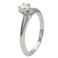 鉑金 Solitaire 鑽戒【Tiffany & Co 蒂芬妮】