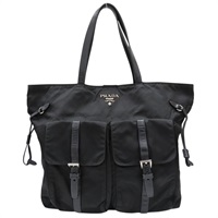 黑色 尼龍 托特包【PRADA 普拉達】 81748