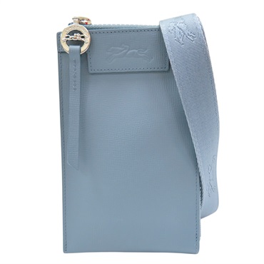 藍色 牛皮 Le Pliage Neo 手機包 肩背包【Longchamp 瓏驤】 34098HPH743