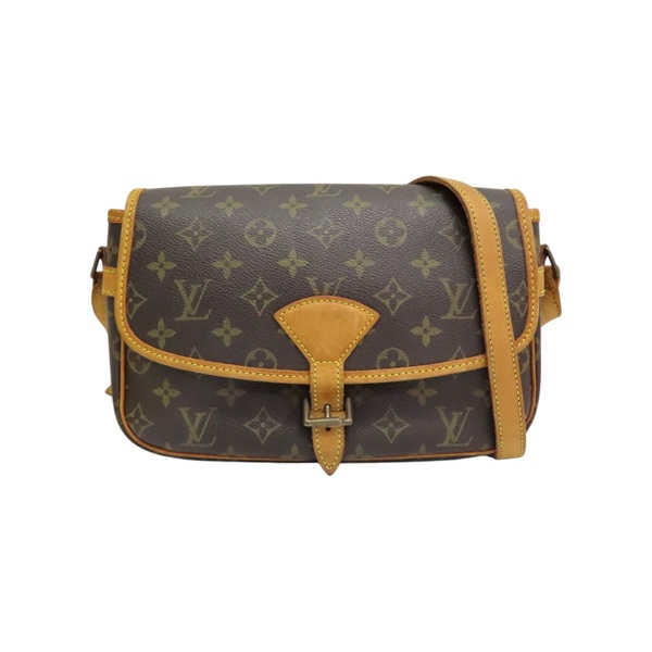 棕色 原花帆布 Sologne 肩背包 M42250【LOUIS VUITTON LV 路易威登】 M42250