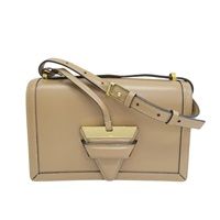 棕色 牛皮 Barcelona Midum 肩背包【LOEWE 羅威】 302.74XM15