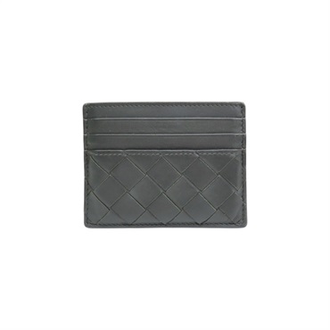 黑色 編織牛皮 Intrecciato Credit 卡夾 名片夾 743209VCPQ【BOTTEGA VENETA BV 寶緹嘉】 743209VCPQ