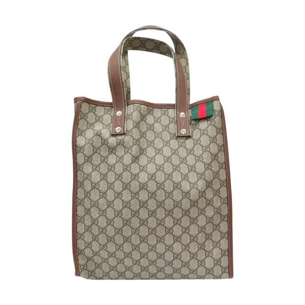 棕色 帆布 GG Supreme Sherry Tote Bag 手提包 211135【GUCCI 古馳】 211135