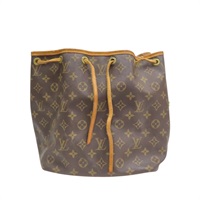 棕色 原花 帆布 NOE 肩背包【LOUIS VUITTON LV 路易威登】 M42226