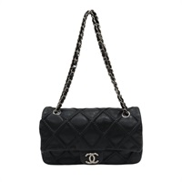 黑色 牛皮 Ultimate Stitch 肩背包 (無卡) (染色)【CHANEL 香奈兒】 A50851