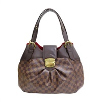 棕色 棋盤格 帆布 Sistine GM 手提包 N41540【LOUIS VUITTON LV 路易威登】 N41540