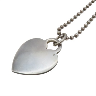 925純銀 愛心吊牌 項鍊【Tiffany & Co 蒂芬妮】