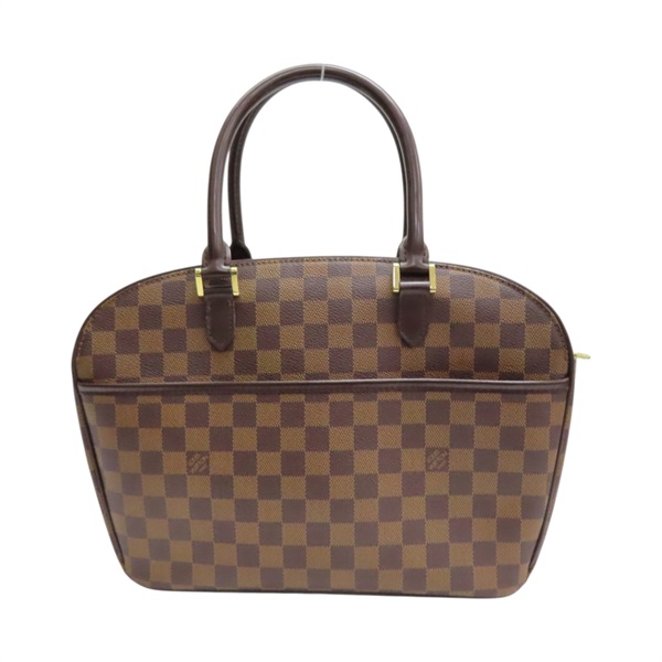 棕色 棋盤格 PVC塗層帆布 Sarria Horizontal 手提包【LOUIS VUITTON LV 路易威登】 N51282