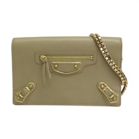 灰色 牛皮 肩背包【BALENCIAGA 巴黎世家】 444169