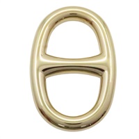 金色金屬 Chaine d'Ancre 90 絲巾環【HERMES 愛馬仕】 H601372S