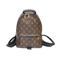 棕色 原花帆布 Palm Springs PM 後背包 M41560【LOUIS VUITTON LV 路易威登】 M41560
