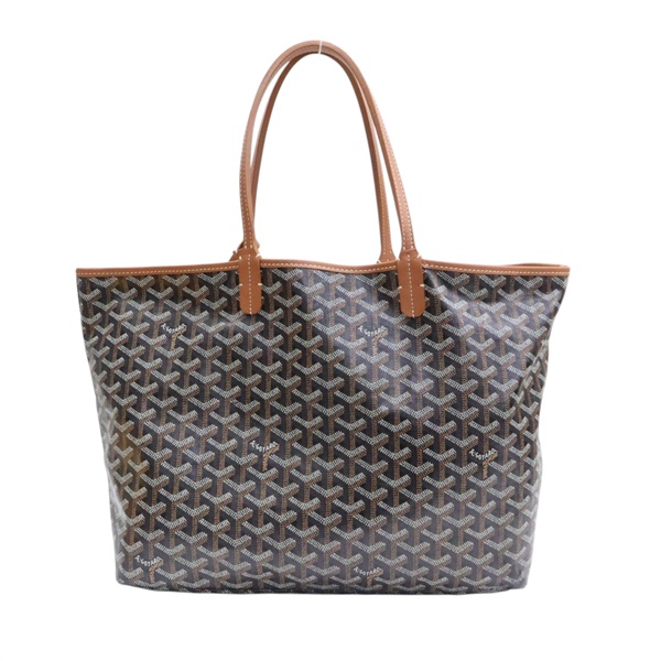 棕色 Goyard 帆布 Saint Louis PM 托特包 肩背包【GOYARD 高雅德】