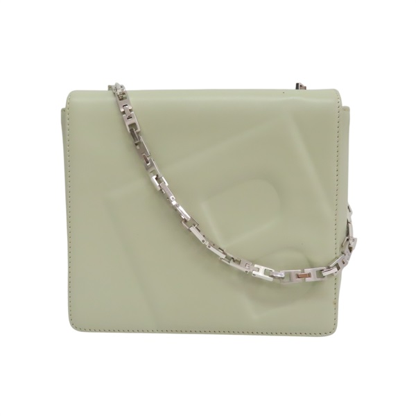 綠色 牛皮 鏈袋 手提包【BALLY 巴利】