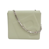 綠色 牛皮 鏈袋 手提包【BALLY 巴利】