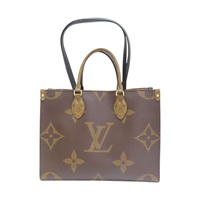 棕色 原花牛皮 On The Go MM 肩背包 M45321【LOUIS VUITTON LV 路易威登】 M45321