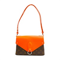 棕色 原花帆布 橘色 Epi水波紋 Saint Michel 肩背包【LOUIS VUITTON LV 路易威登】 M44031