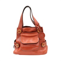 棕色 牛皮 Anagram 手提包【LOEWE 羅威】 385.27.002