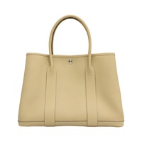 風衣灰色 Negonda牛皮 Garden Party 36 手提包 A刻【HERMES 愛馬仕】 H051568CK