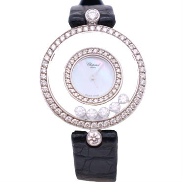 Happy Diamonds Icons 腕錶 18K 白金 鑽石【Chopard 蕭邦】 20/3957