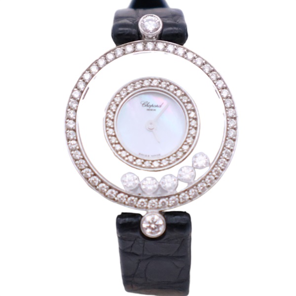 Happy Diamonds Icons 腕錶 18K 白金 鑽石【Chopard 蕭邦】 20/3957