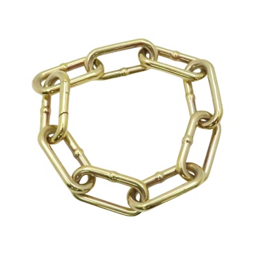 925純銀 金色 手鏈【BOTTEGA VENETA BV 寶緹嘉】