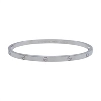 18K白金 Love Small 手環【Cartier 卡地亞】 B6079218