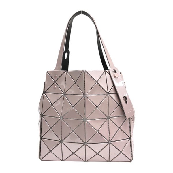 粉色 PVC 三角格 Carat 手提包【BAO BAO ISSEY MIYAKE 三宅一生】 BB58AG611