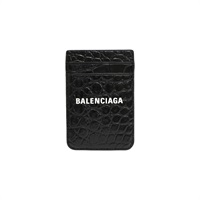 黑色牛皮 Magnet 磁性卡夾 名片夾【Balenciaga 巴黎世家】