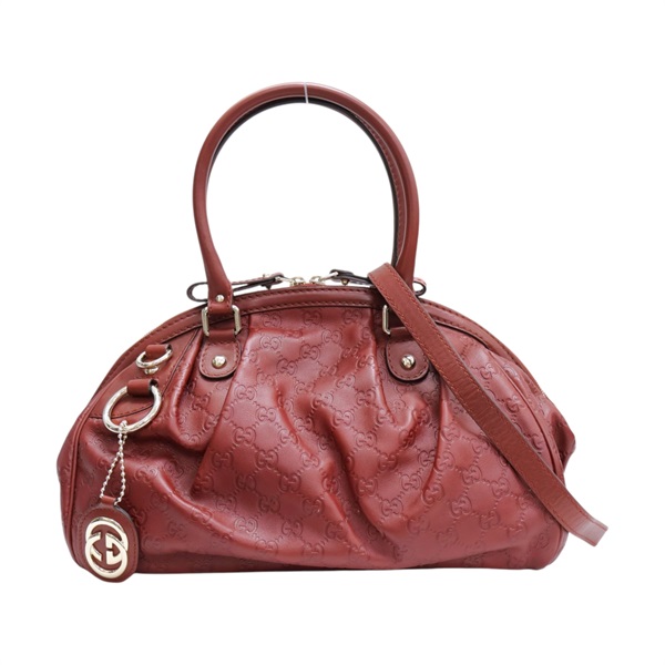 紅色 Guccissima牛皮 Sukey 兩用包【GUCCI 古馳】 223974