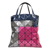 粉/灰/藍 塑料 Prism Tres 肩背包【BAO BAO ISSEY MIYAKE 三宅一生】 BB48AG812